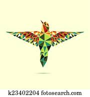 גיאומטרי, האמינגבירד, תקציר