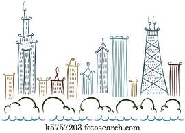 שיקגו, קו רקיע