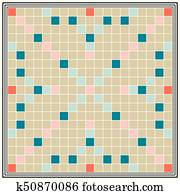 Board game erudition, educational qualifications, Board biggest Scrabble, vector play with your friends or family game night, to make words from letters Board game erudition, educational qualifications, Board biggest Scrabble, vector play with your friends or family game night, to make words from letters