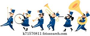 Children marching band Children marching band
