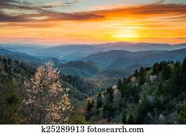 Great Smoky Mountains National Park Cherokee North Carolina Scen Great Smoky Mountains National Park Cherokee North Carolina Scen