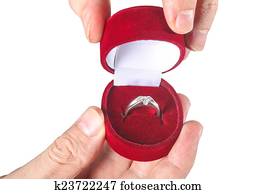 Ausgewachsene, männlich, hand, schieben, dass, tasten Stock Fotograf