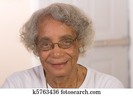 Retired African American Woman Retired African American Woman