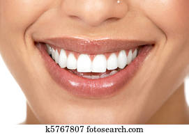 Woman teeth Woman teeth
