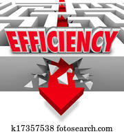 Efficiency Arrow Breaking Barriers Better Effective Results Efficiency Arrow Breaking Barriers Better Effective Results