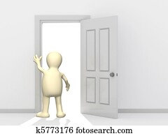 Open door Open door