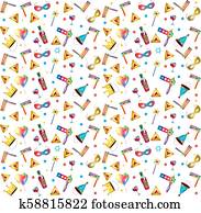 Happy Purim Pattern Happy Purim Pattern
