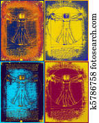 Leonardo's vitruvian man Leonardo's vitruvian man