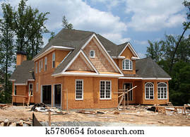 New home still under construction