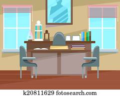 Principal's Office Interior Principal's Office Interior