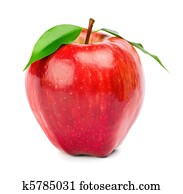 Ripe red apple Ripe red apple