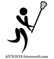 Lacrosse sign Lacrosse sign