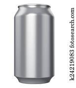 Metal drink can Metal drink can