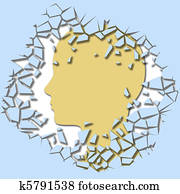 Puzzle mental health mind confusion problem Puzzle mental health mind confusion problem