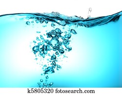 Fresh Water With Bubbles Fresh Water With Bubbles