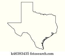 Map of Texas Map of Texas