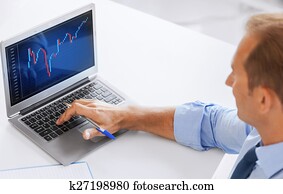 obchodník, postup, s, forex, poradie, do, miesto prevádzky