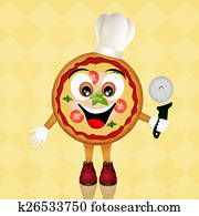 pizza cartoon pizza cartoon