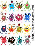 seamless, מפלצת, תבנית