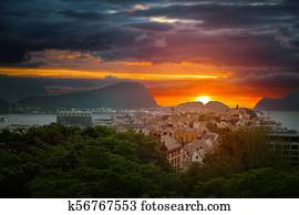 Alesund is a city in Norway.