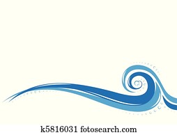 Aqua waves background Aqua waves background