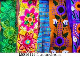 colorful Mexican serape fabric handcrafted colorful Mexican serape fabric handcrafted