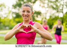 heathy heart through regular workouts