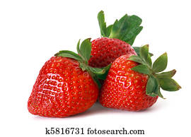 red strawberries