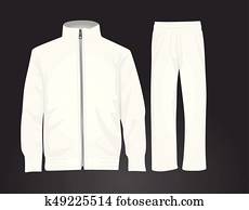 Jacket or sweatshirt or hoodie temp Clipart | k6870094 | Fotosearch