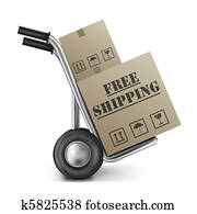 free shipping cardboard box free shipping cardboard box