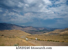 Road to Columbia plateau