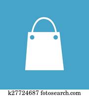 Shopping bag icon