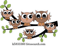 ינשוף, משפחה