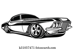 שריר, מכונית