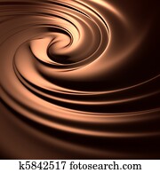 Astonishing chocolate swirl. Clean, detailed render. Backgrounds series. Astonishing chocolate swirl. Clean, detailed render. Backgrounds series.