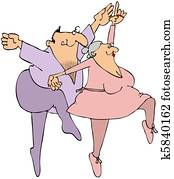 Elderly Ballet Dancers Elderly Ballet Dancers