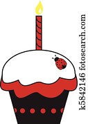Ladybug Cupcake Ladybug Cupcake