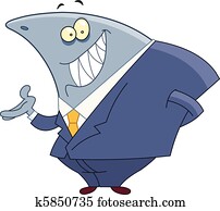 Business shark