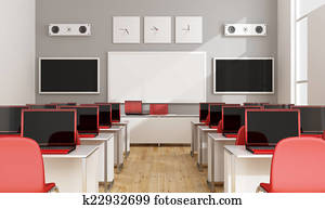 Modern multimedia classroom Modern multimedia classroom