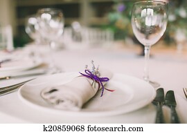napkin decorated for a wedding napkin decorated for a wedding