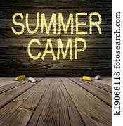 Summer Camp Sign Summer Camp Sign