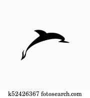 וקטור, דולפין, לוגו