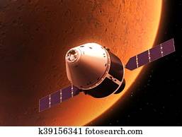 חללית, להסתרר, כוכב לכת אדום