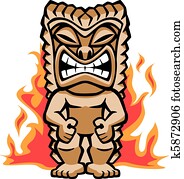 Fierce Warrior Tiki Fierce Warrior Tiki