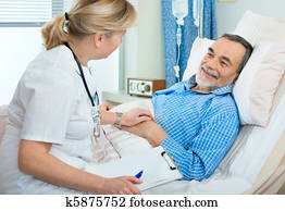 in hospital in hospital