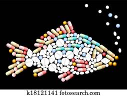 Tablets Pills Fish Tablets Pills Fish