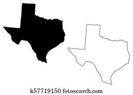 Texas map vector Texas map vector