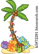 הוואיאני, עץ של חג ההמולד