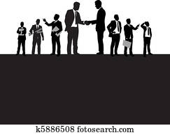 business people business people