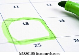 Calendar mark
